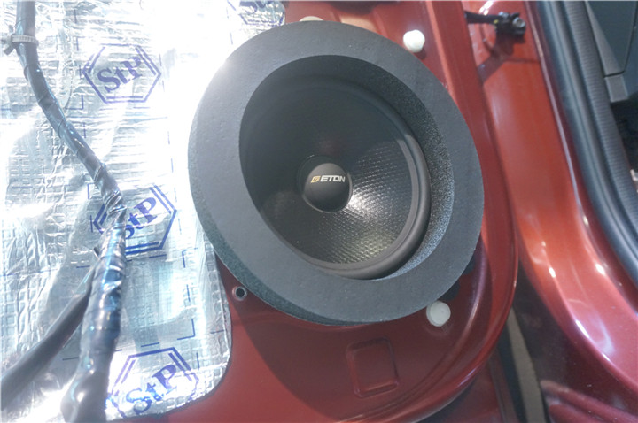尼桑奇骏改装伊顿  172.2+雷贝琴  R6L套装扬声器——上海音豪